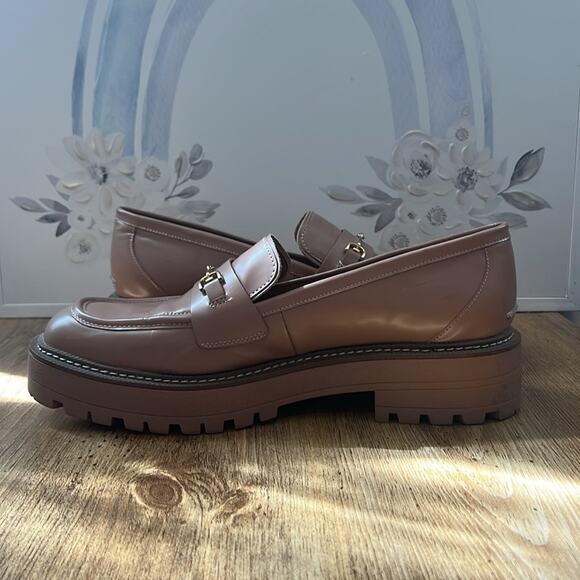 Sam Edelman Women's Laurs Lug Sole Loafer in Maple Sugar - Picture 12 of 14